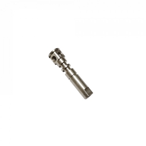 precision machined shaft parts with truning and milling process